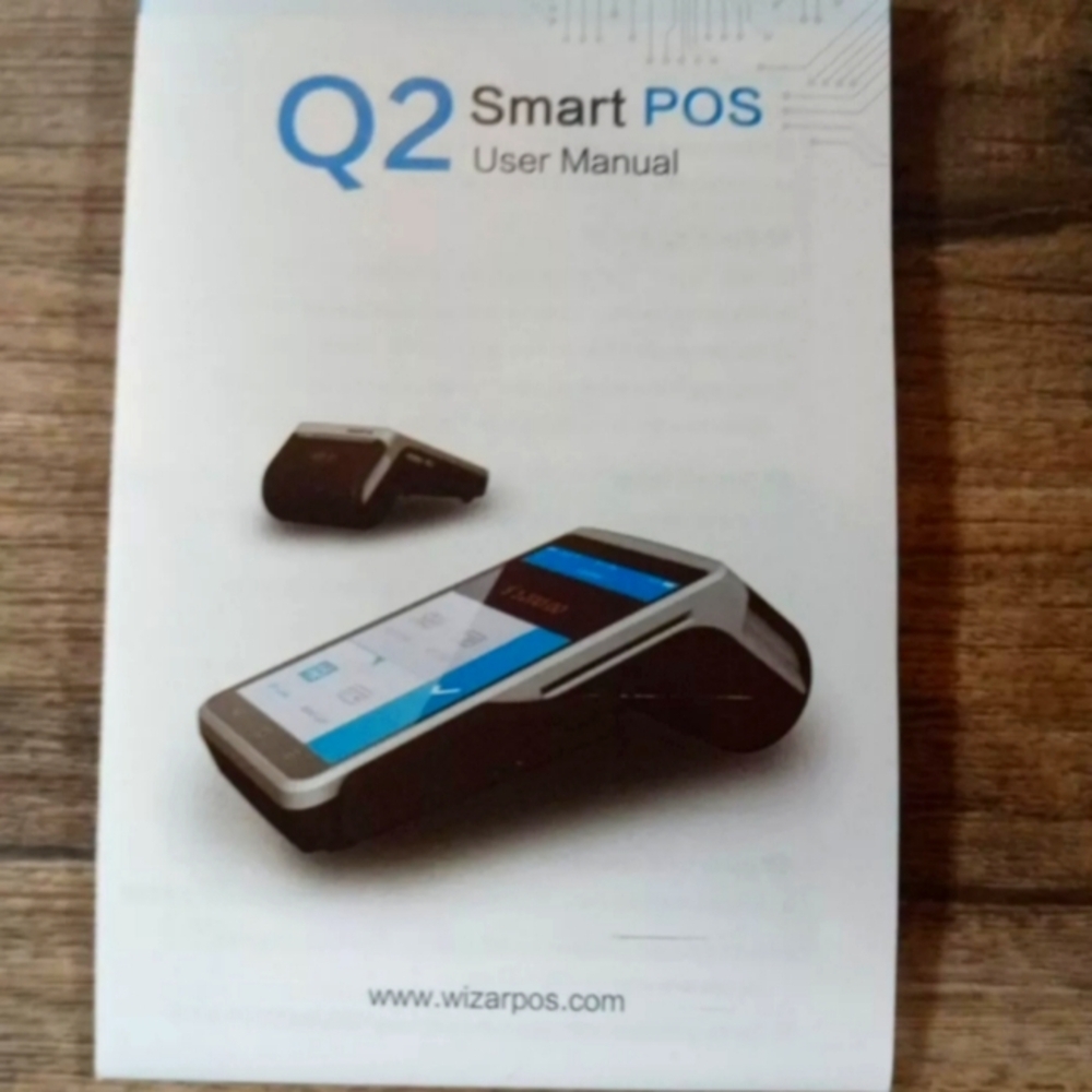 WIZARPOS Q2 POS TERMINAL POINT OF SALE CREDIT CARD READER